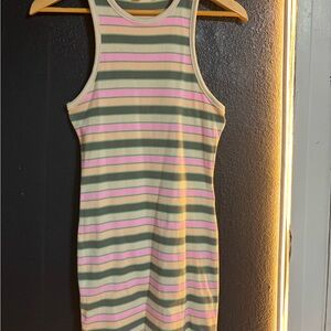 Roxy Multicolor Striped Mini Dress